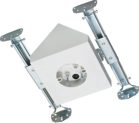 ceiling fan ixture mounting box with adjustable bracket|Fan/Fixture Box with Adjustable Bracket (Ceiling Mount).